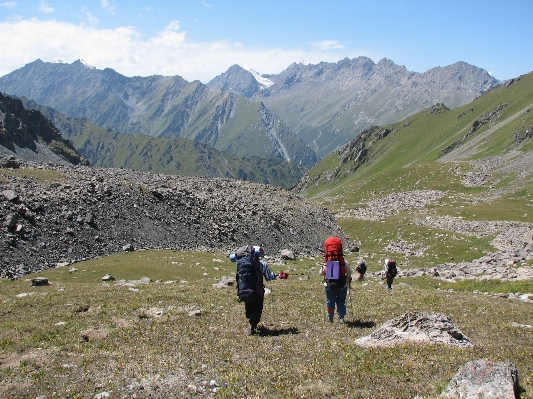 Wilderness walking mountain hiking Photo