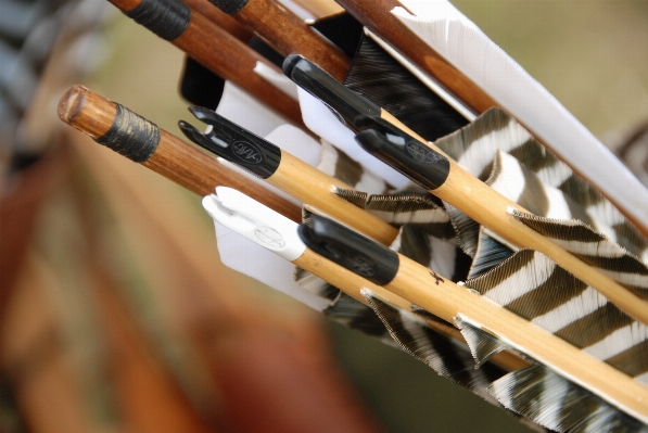 Hand sport weapon close up Photo