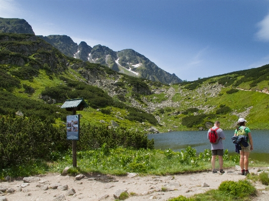 Wilderness walking mountain hiking Photo