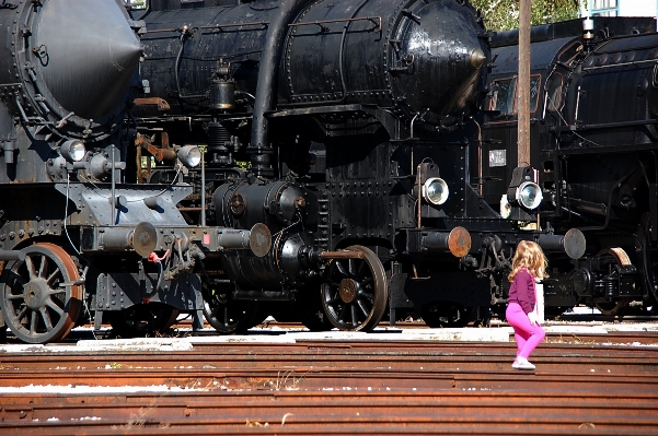 Railway railroad traffic rail Photo