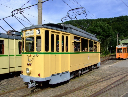 Railway traffic car wagon Photo