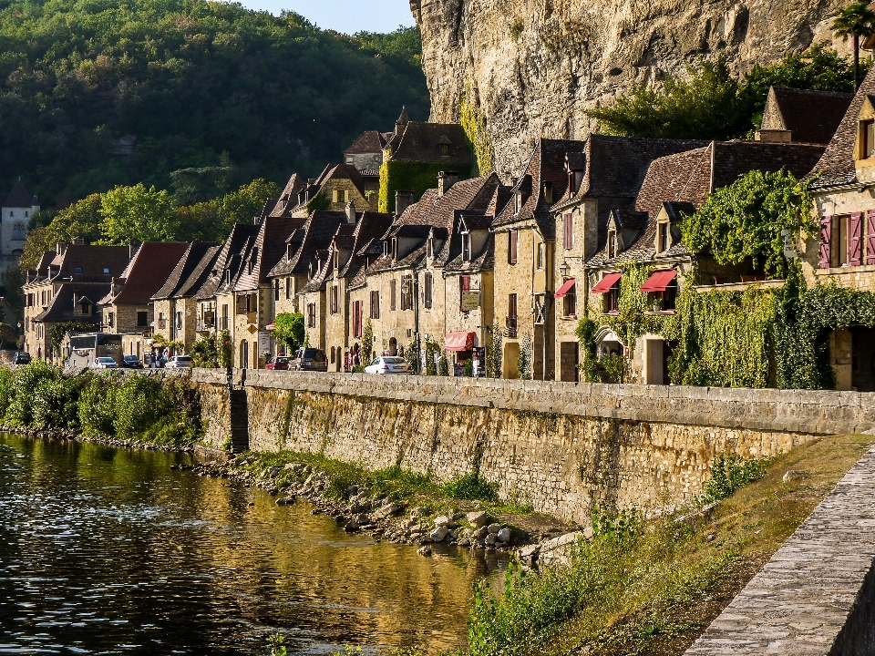 Personnes pont fleur ville