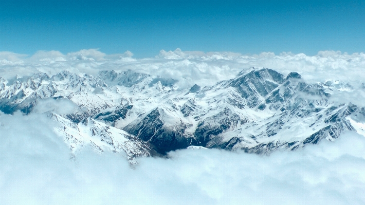 Landscape nature mountain snow Photo