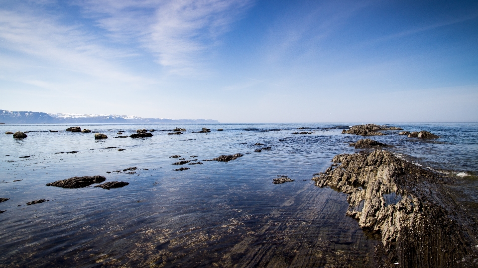 Plaża krajobraz morze wybrzeże