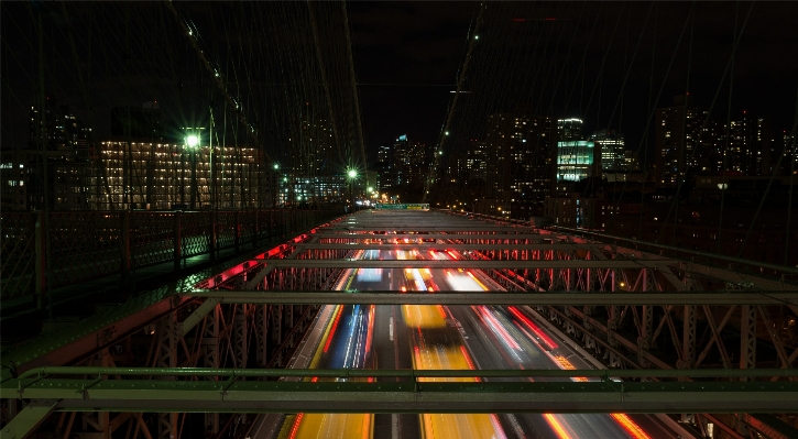 Light road bridge skyline Photo