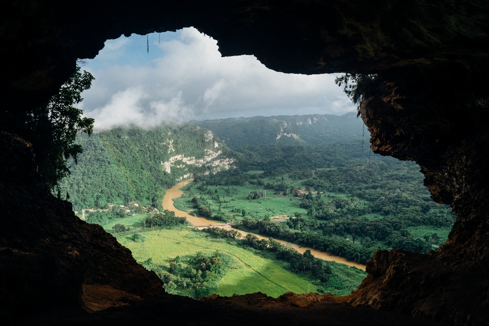 Paisaje mar costa agua