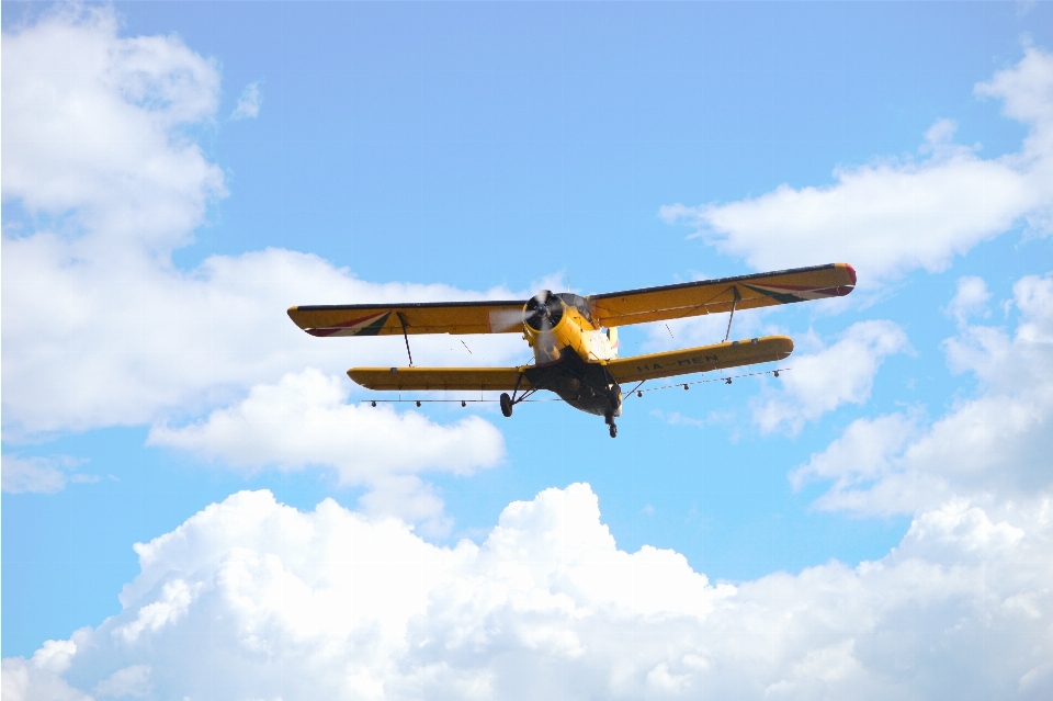 Aile ciel en volant avion