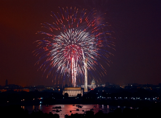 Night recreation celebration pyrotechnics Photo