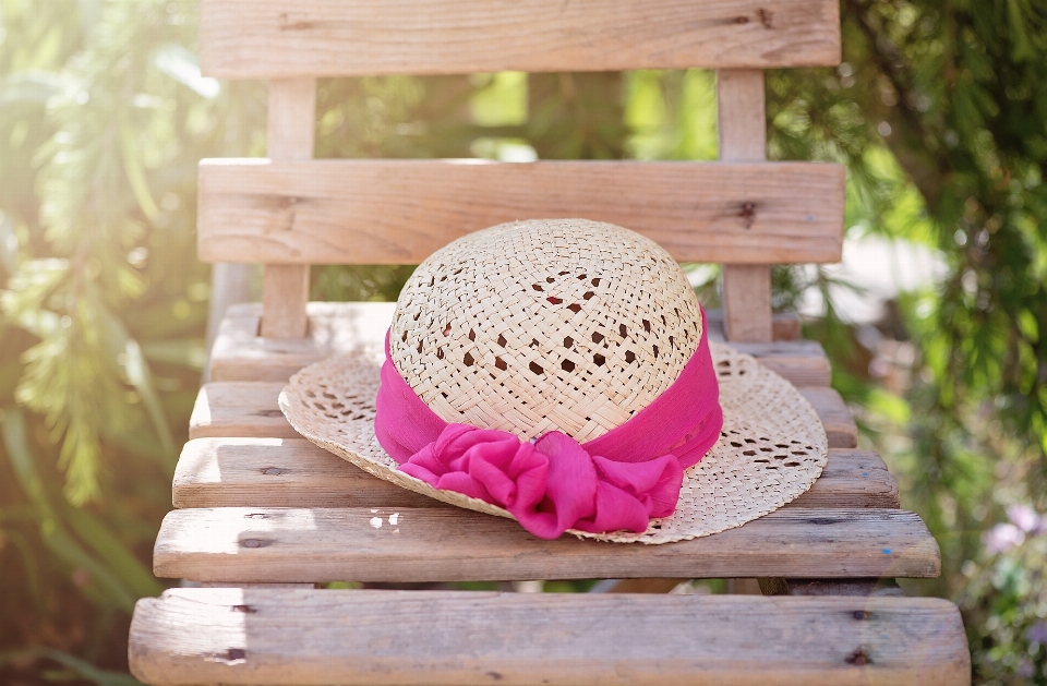 Naturaleza flor verano sombrero