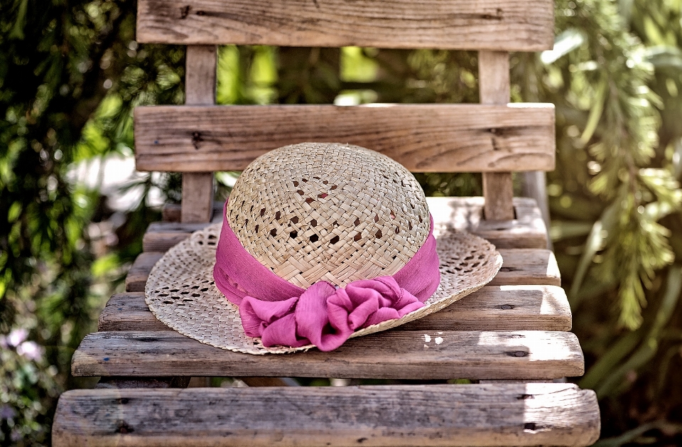 Nature flower chair summer