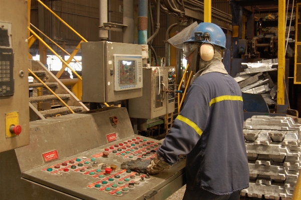 Factory toy manufacturing worker Photo