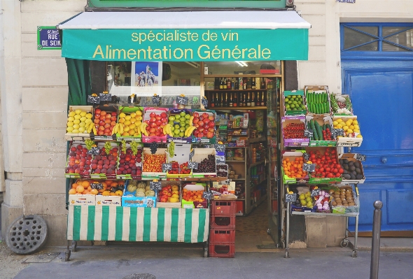 Music fruit paris downtown Photo