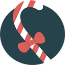 Candy cane Icon