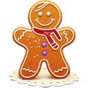 Gingerbread man Icon