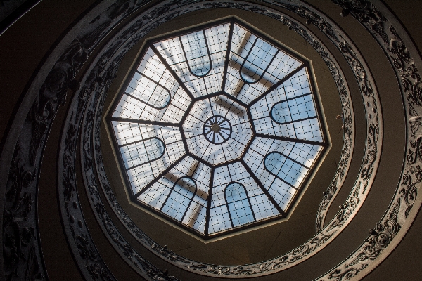 Window glass ceiling museum Photo