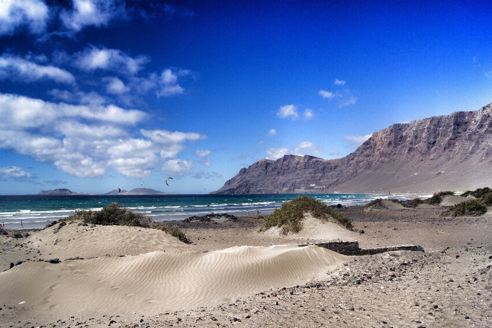 Praia paisagem mar costa