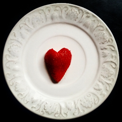 Flower petal love heart Photo