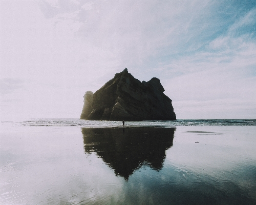 Beach landscape sea coast Photo