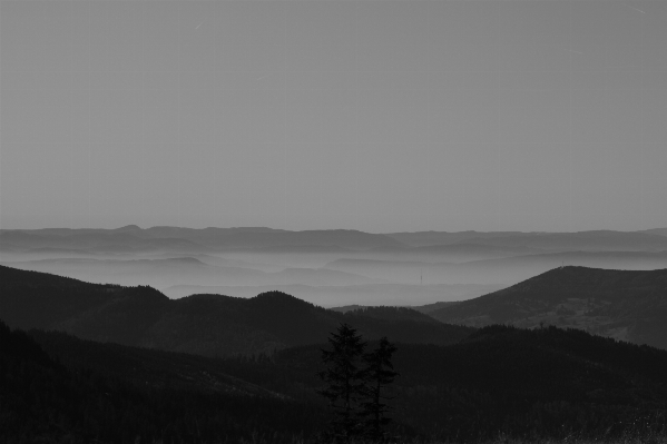 Landscape horizon mountain cloud Photo