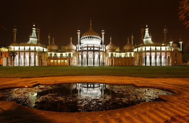 Night palace evening reflection Photo