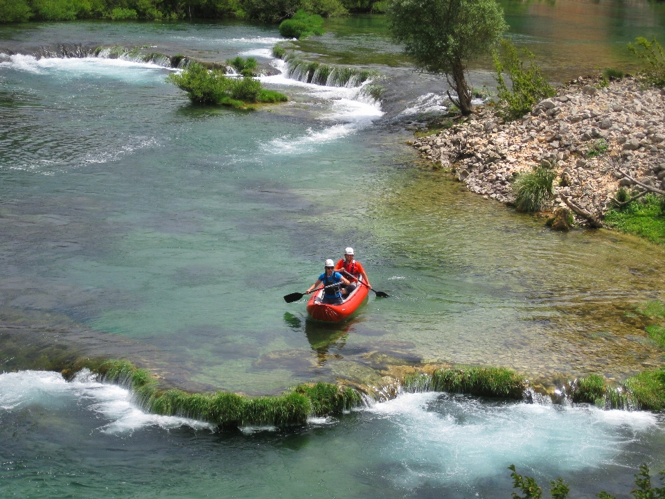 Eau sport bateau rivière