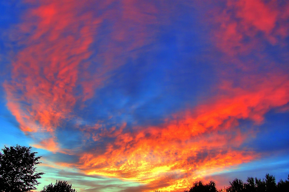 Horizon cloud sky sunrise