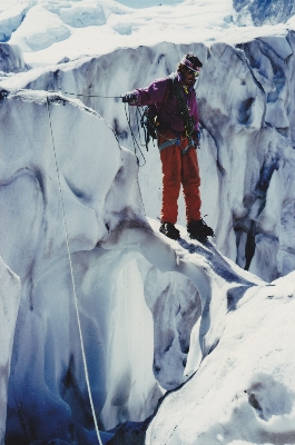 Mountain snow winter adventure Photo