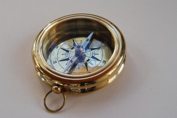 Hand direction compass south Photo