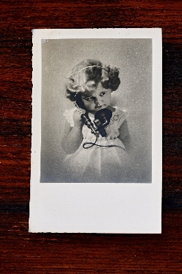 White antique old photo Photo