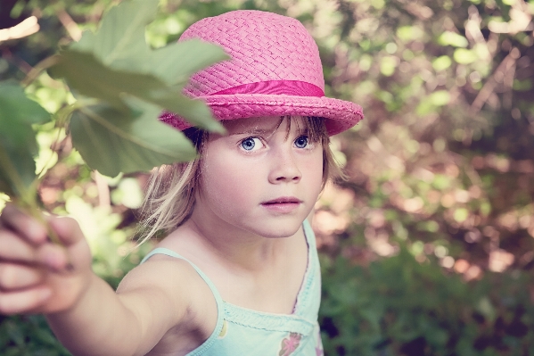 Nature forest person girl Photo