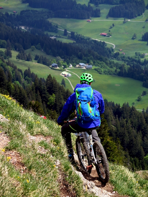 Natur berg fahrrad gebirge
