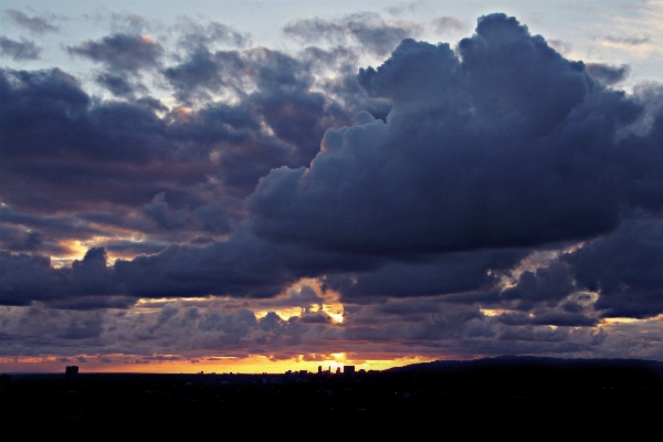 Landscape sea horizon cloud Photo