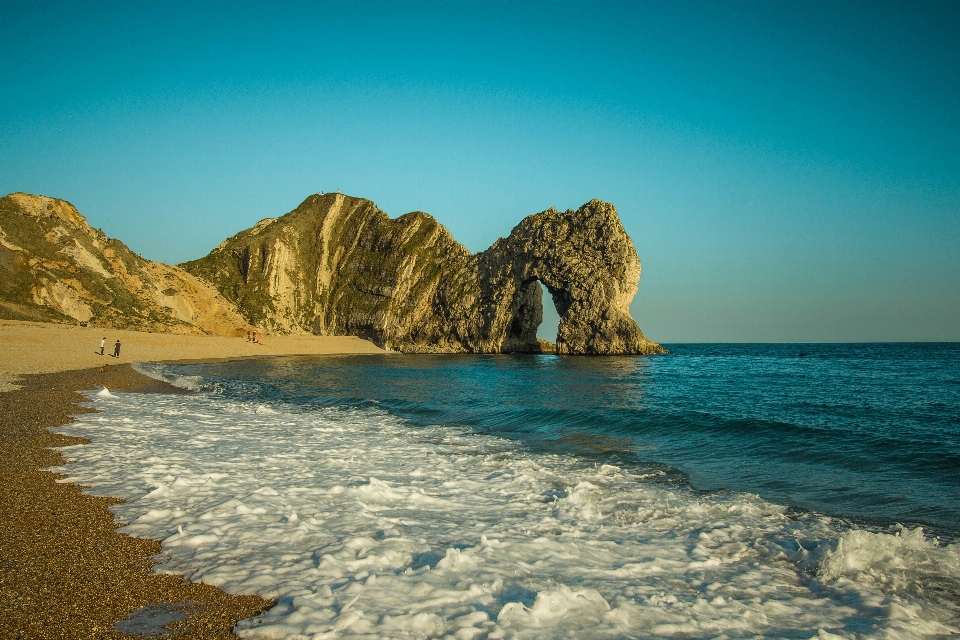 Playa mar costa arena