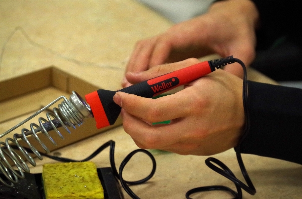 Writing hand technology tool Photo