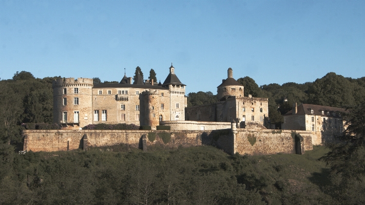 Photo Architecture coucher de soleil bâtiment château
