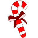 Candy cane Icon