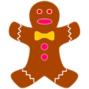 Gingerbread man Icon