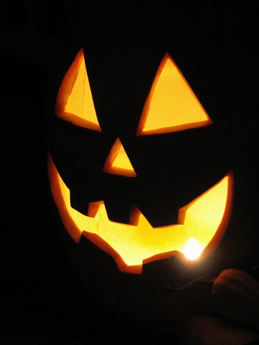 Light decoration pumpkin halloween