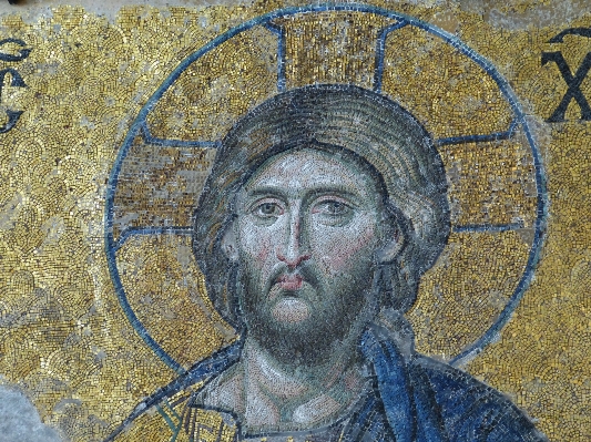 Foto Antico ritratto d'oro chiesa