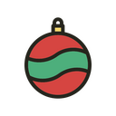 Christmas ball Icon