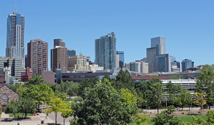 Skyline city skyscraper cityscape Photo