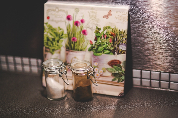 Flower glass pepper kitchen Photo