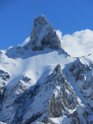 Berg schnee winter abenteuer Foto