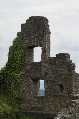 Rock architecture window building Photo