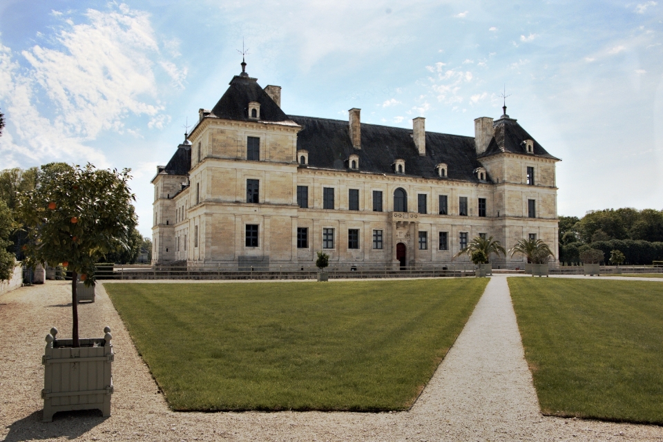 Architecture mansion building chateau