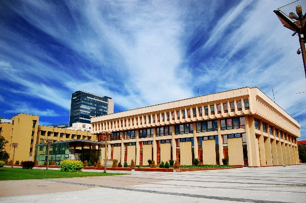 Foto Arsitektur jalan bangunan kota