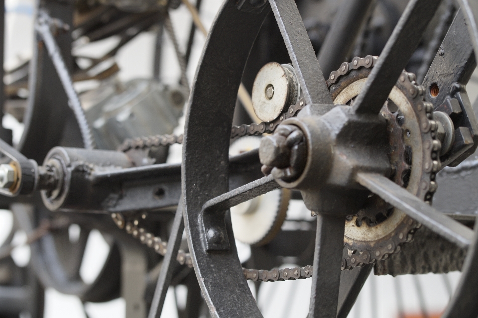 Roue chaîne vélo véhicule