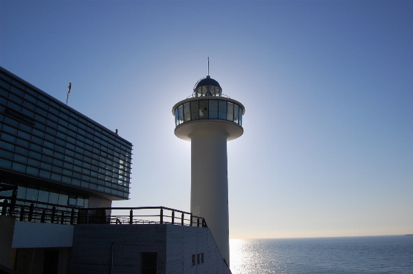 Sea lighthouse tower busan Photo