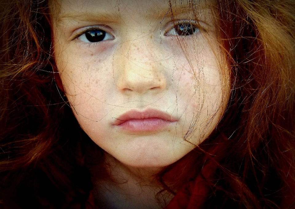 Ragazza donna capelli fotografia