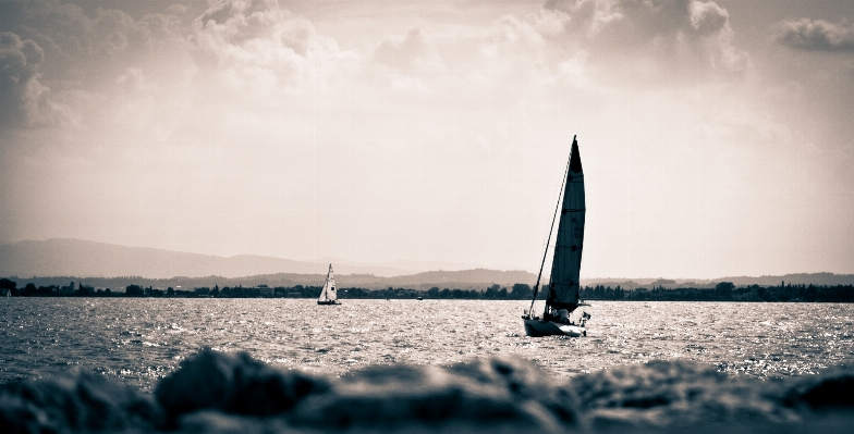 Sea water ocean horizon Photo